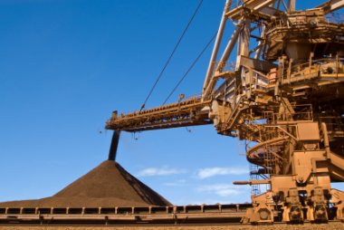 Mining in Australia.